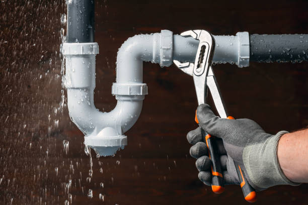 Professional Drain Cleaning technician working in Currie, NC